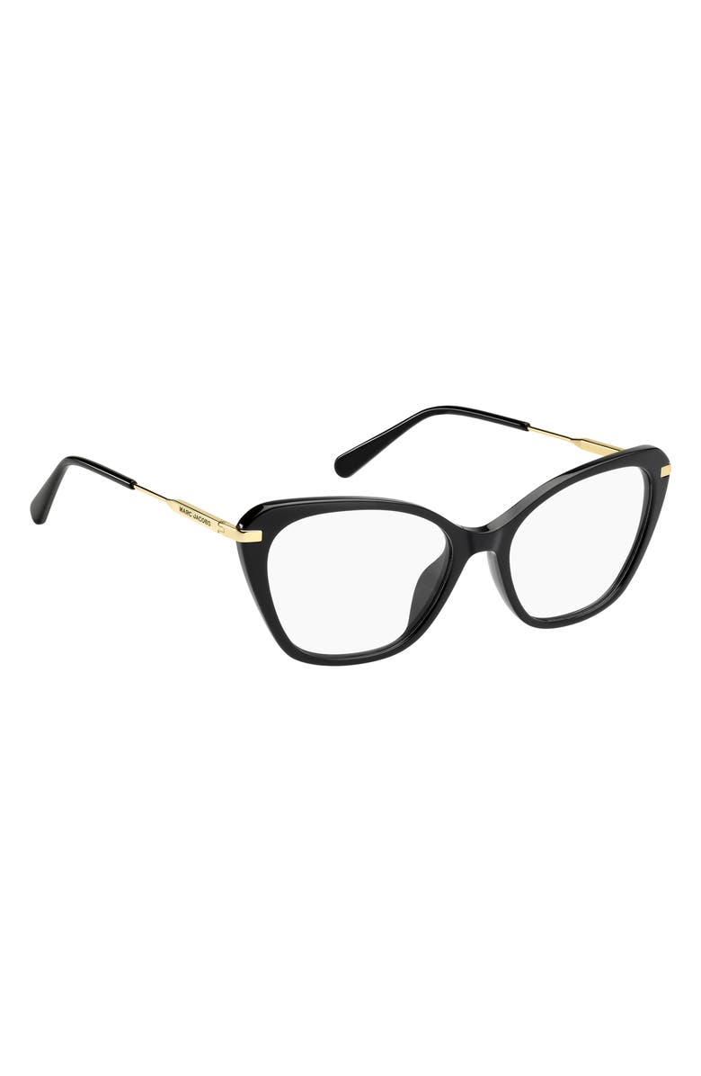 Marc Jacobs 54mm Cat Eye Optical Glasses, Alternate, color, 