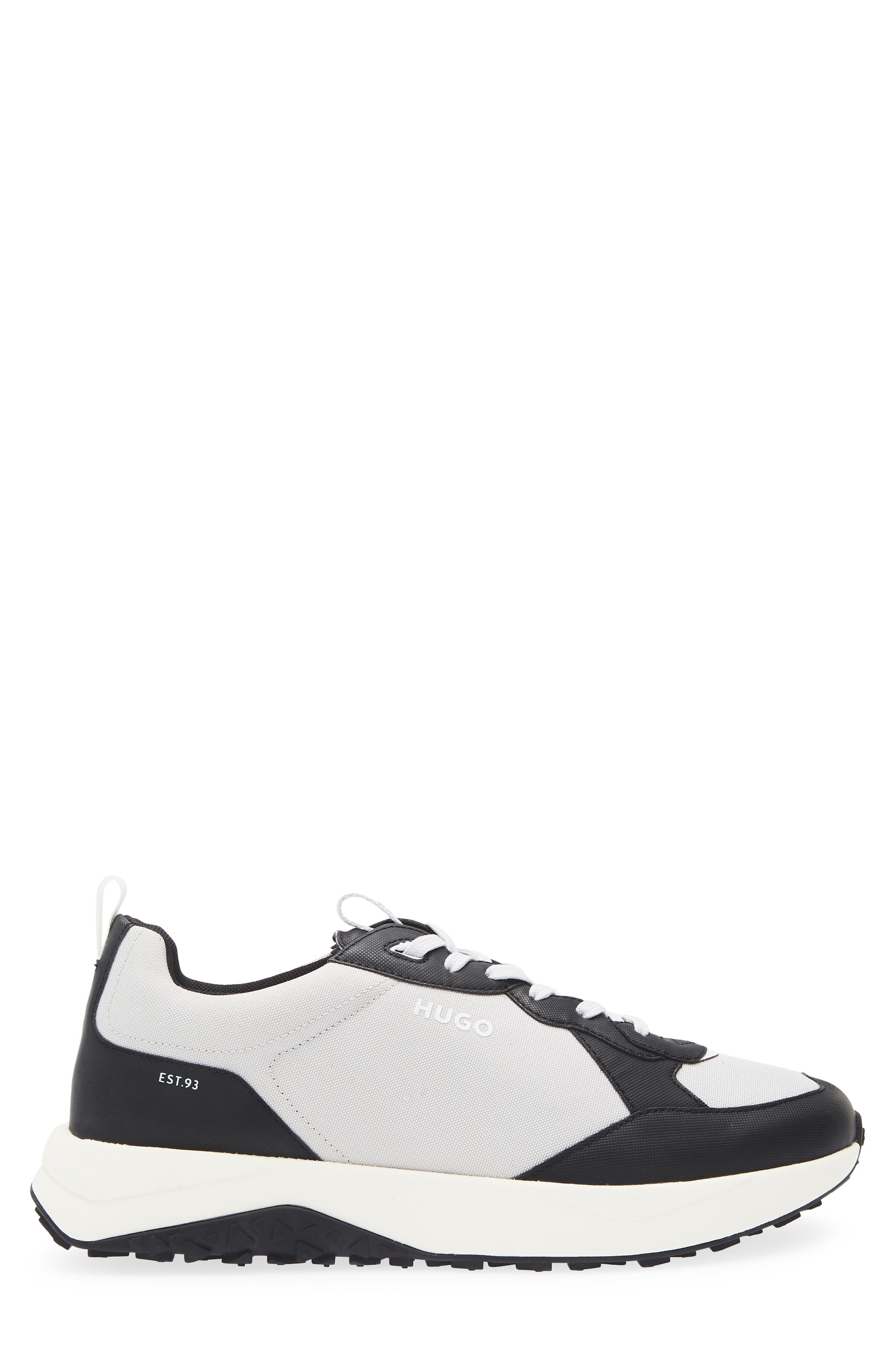 BOSS Kane Runn Sneaker, Alternate, color, Grey/ Black