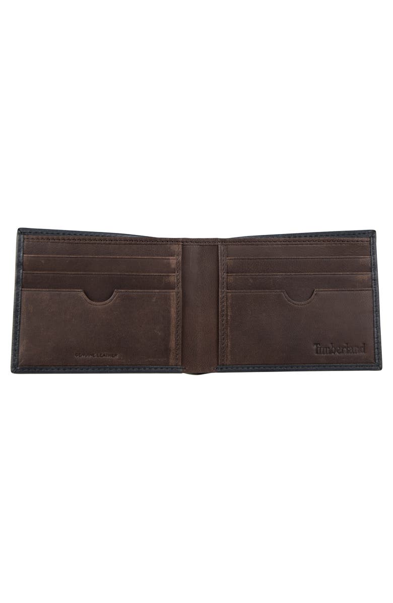 Timberland Cloudy Leather Wallet, Alternate, color,