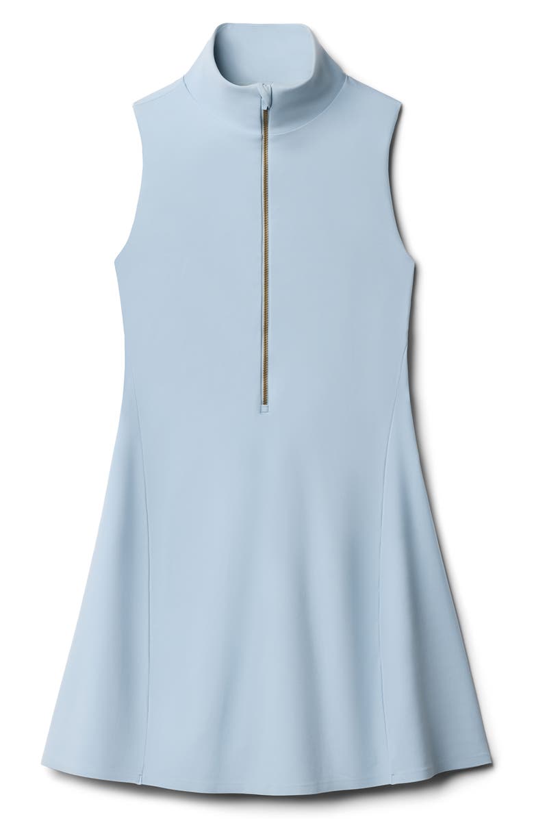 Rhone Revive Mock Neck Minidress, Alternate, color, Blue Dawn