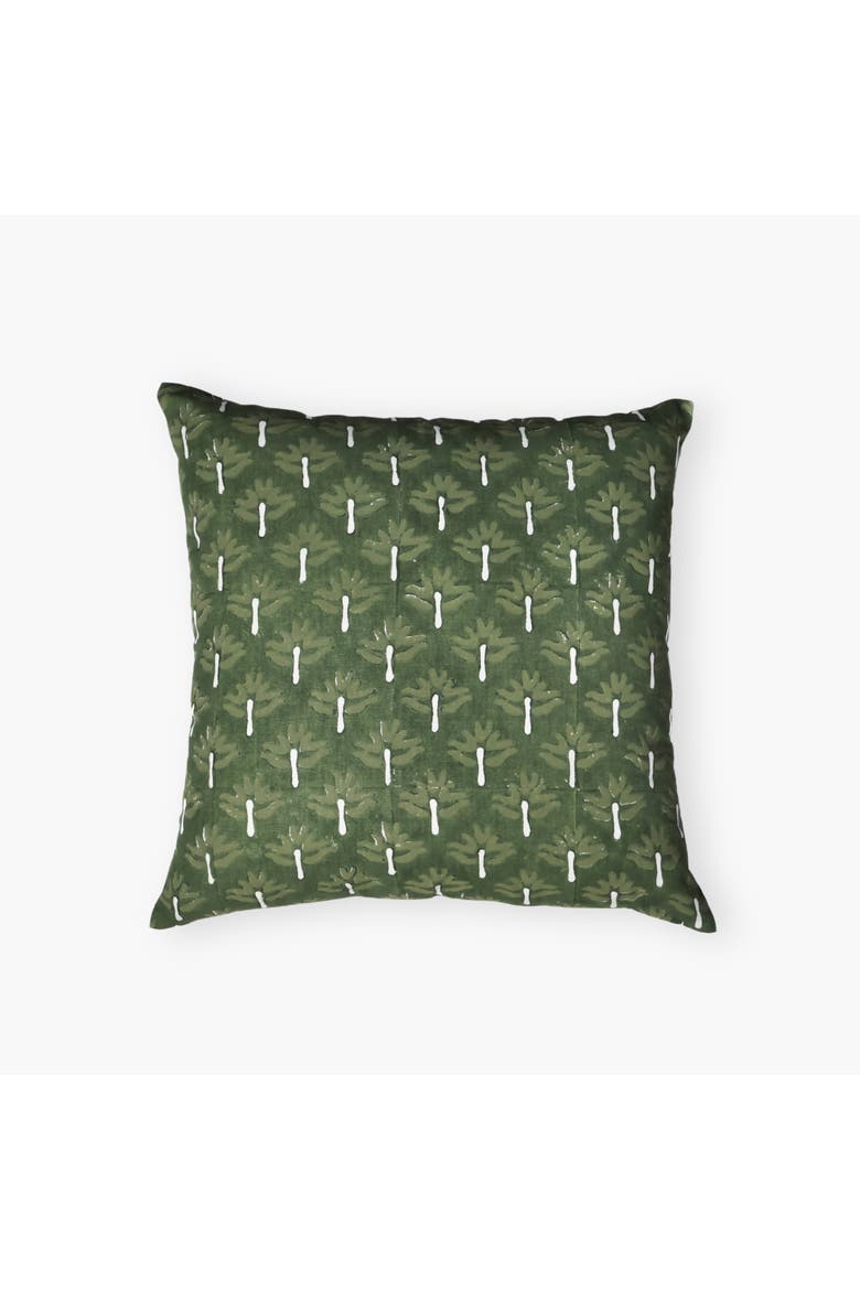 Zeenat Throw Pillow Cover, Main, color, Chive