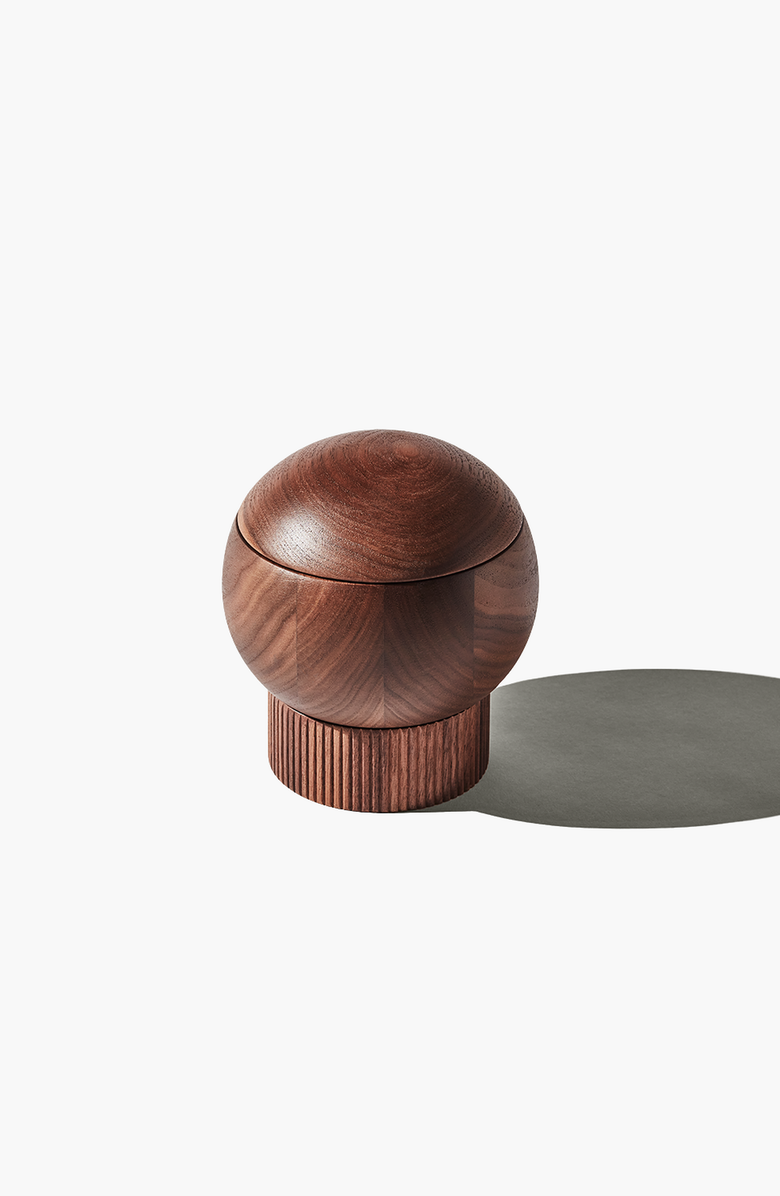 MATERIAL Salt Sphere, Main, color, Walnut