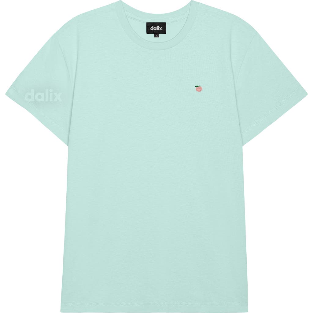 Dalix Womens Lil Peach Lightweight Everyday Tee In Green