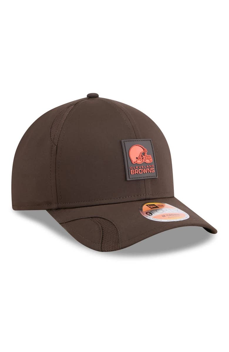 New Era Men's New Era Brown Cleveland Browns 2025 Sideline  M-Crown 9FORTY Adjustable Hat, Alternate, color, Brown