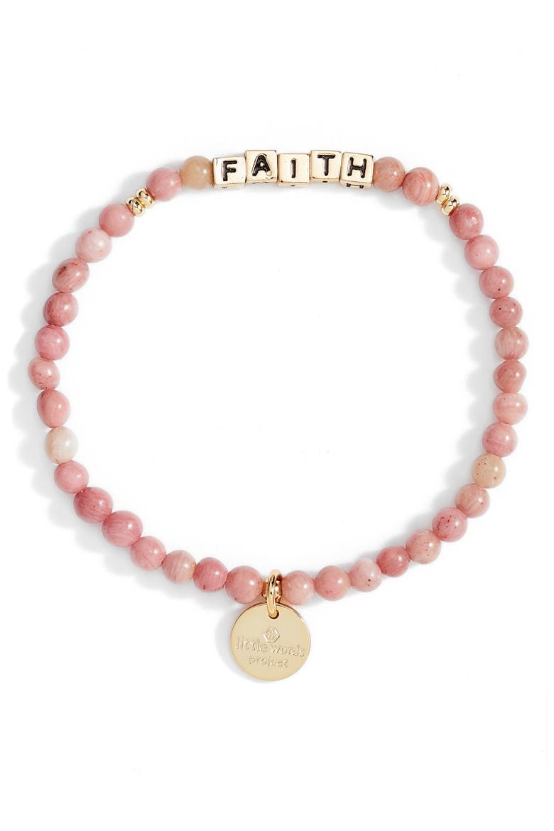 Faith Beaded Stretch Bracelet video