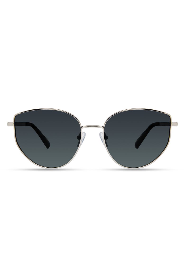 Kirby Sunglasses, Main, color, Silver Emerald