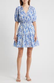 Rails Fiorella Floral Smocked Dress