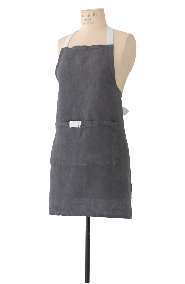 Heirloomed Collection Bistro Linen Apron, Main, color, 