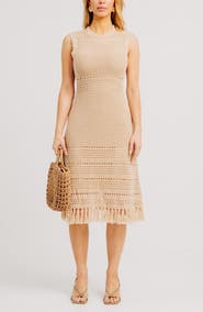 Torn by Ronny Kobo Colette Sleeveless Knit Dress