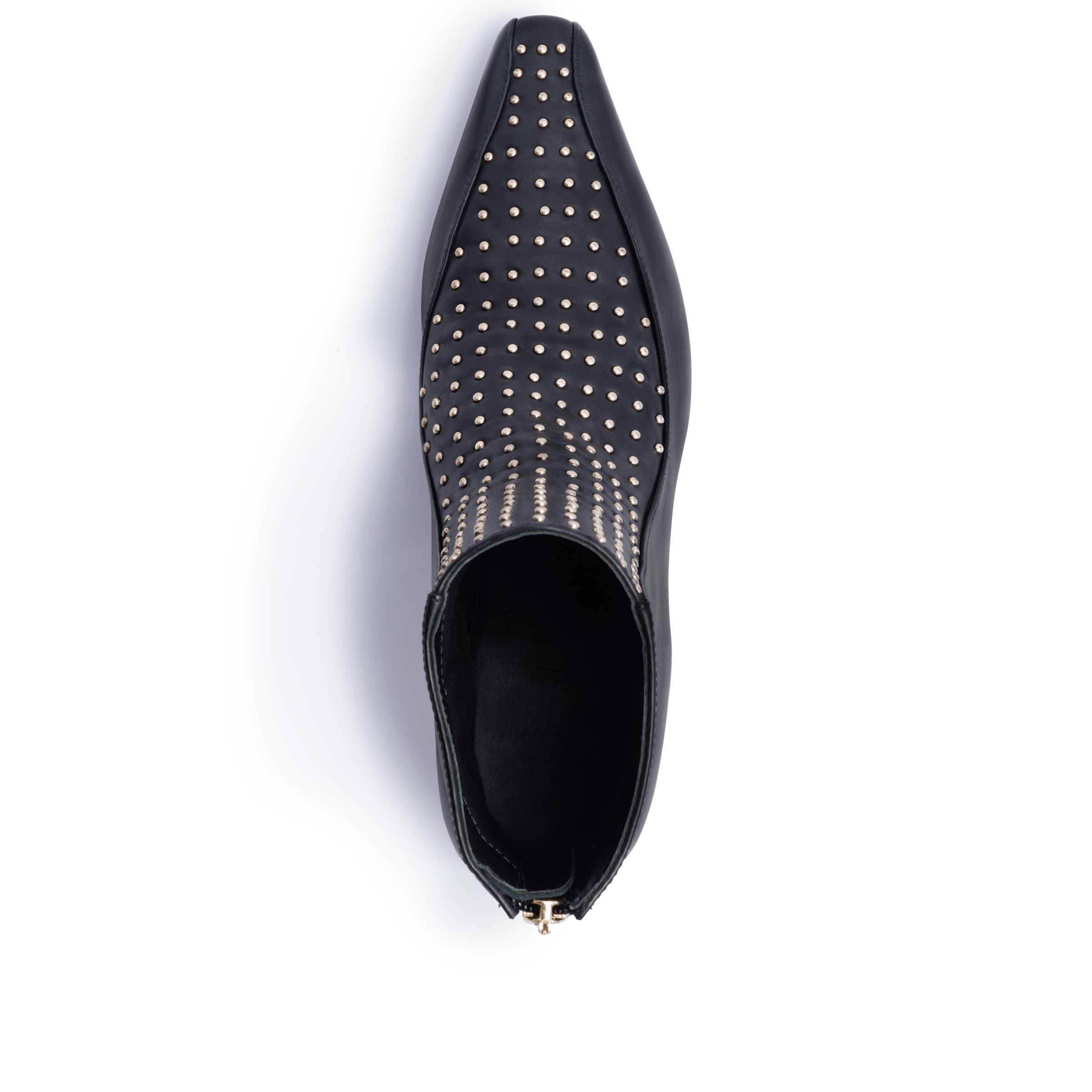 Bernardo Footwear Esme Studded Bootie, Alternate, color, Black