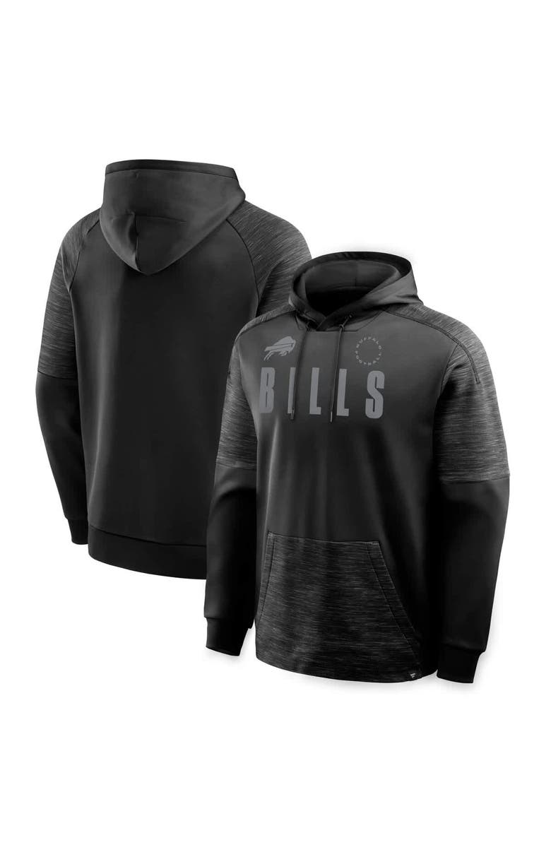 FANATICS Men's Fanatics Black Buffalo Bills Chip Shot Pullover Hoodie, Alternate, color, Black
