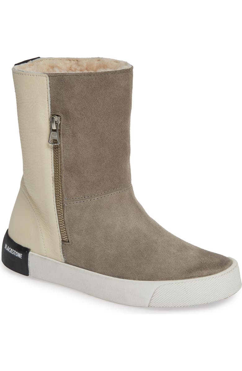 Blackstone QL40 Genuine Shearling Lined Boot, Main, color, Iceland Leather