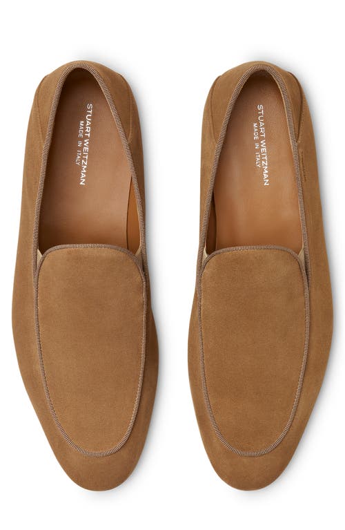 Stuart Weitzman Briggs Loafer In Camel Tan