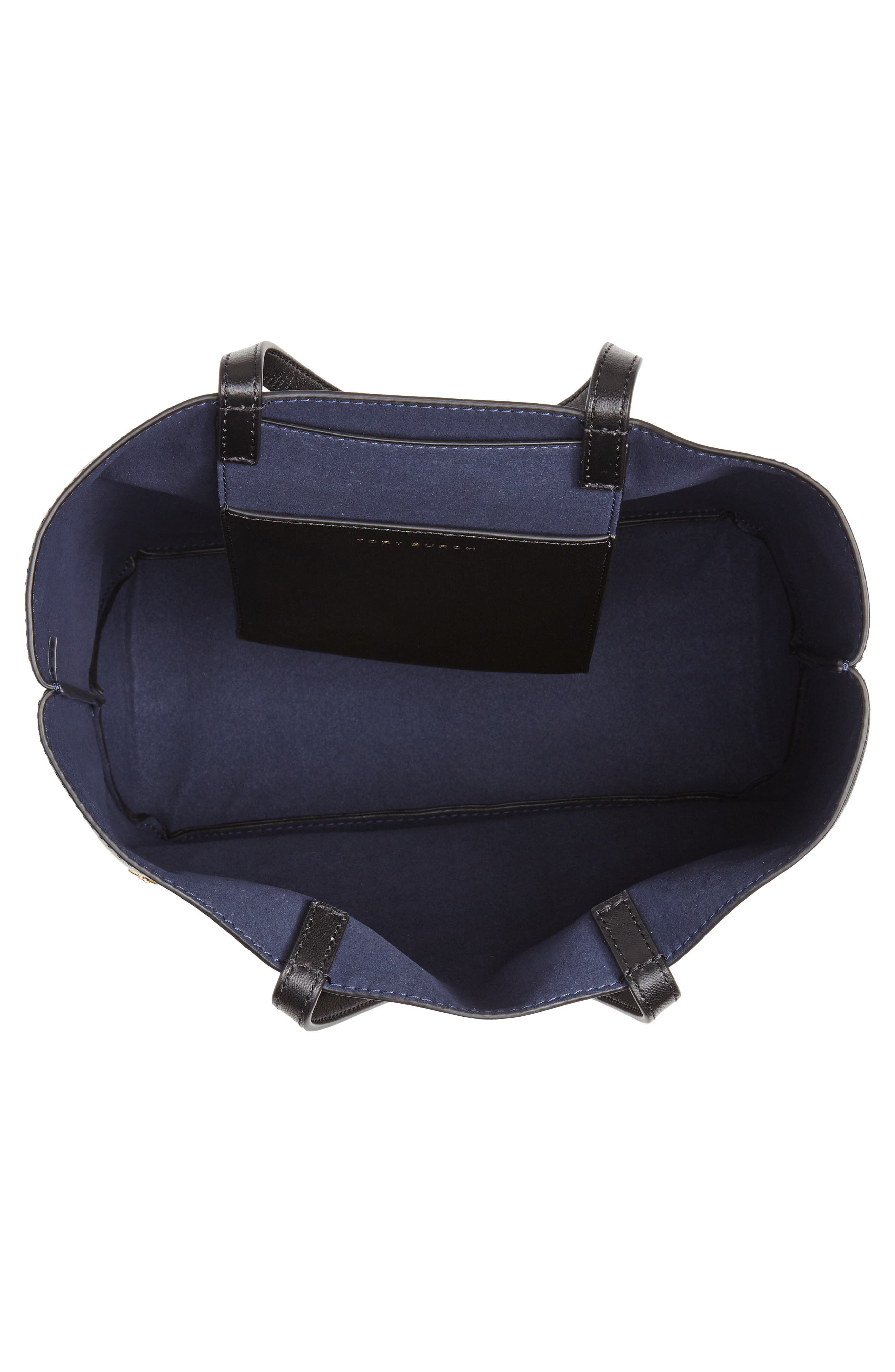 Tory Burch Small Star Studded Leather Tote, Alternate, color, 