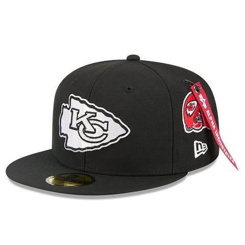 Men's New Era x Alpha Industries  Black Kansas City Chiefs 59FIFTY Fitted Hat