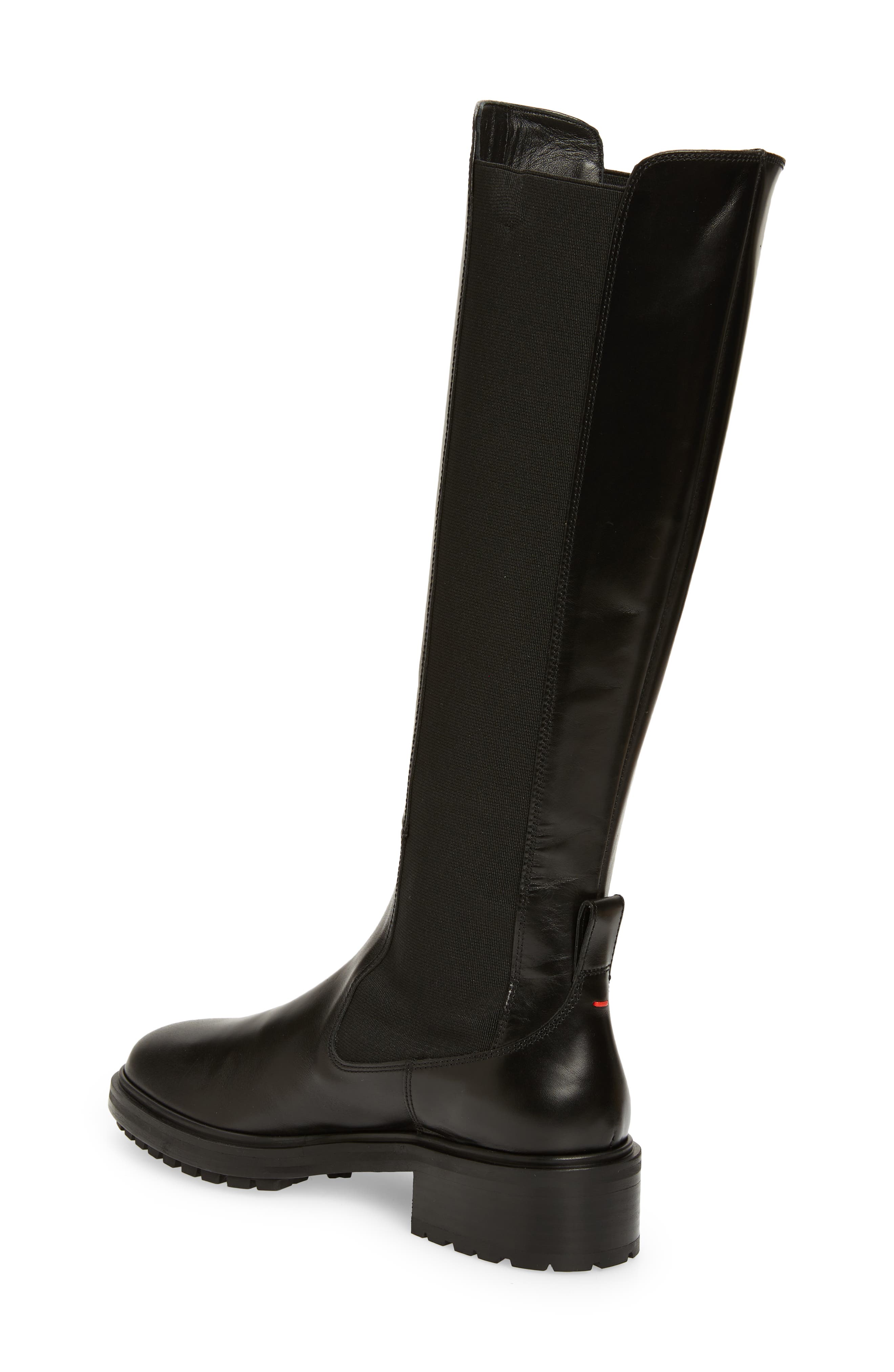 aeyde Blanca Knee High Boot, Alternate, color, 