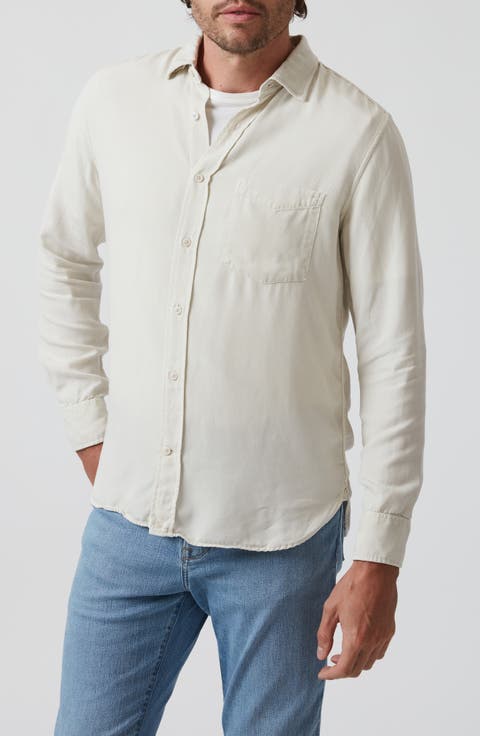 Tencel® Lyocell Button-Up Shirt