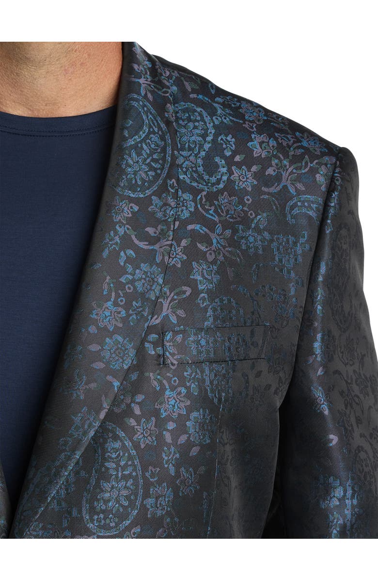 Tallia Big & Tall Floral Sport Coat, Alternate, color, 