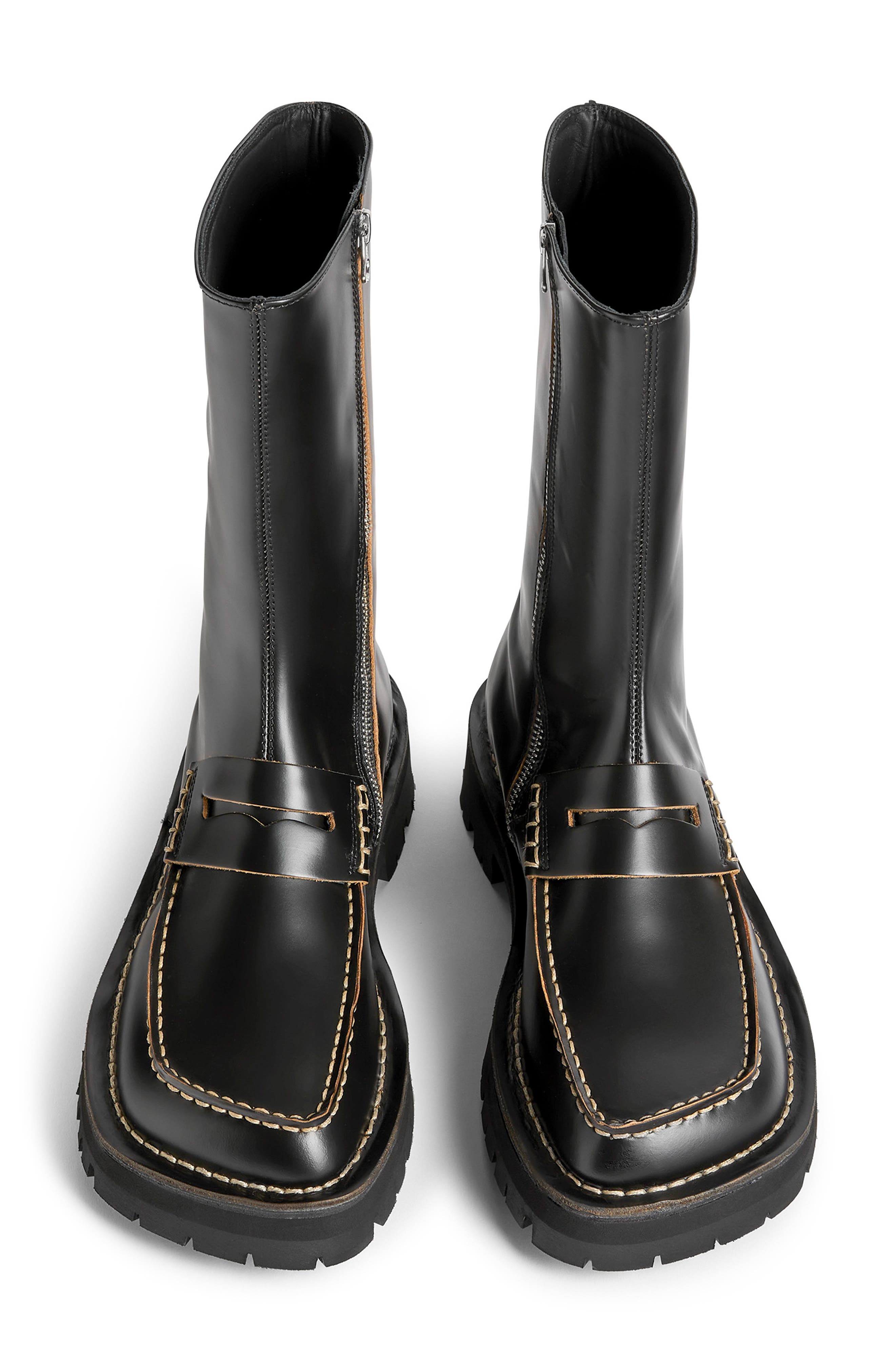 Camper lab Eki Leather Boot, Alternate, color, 