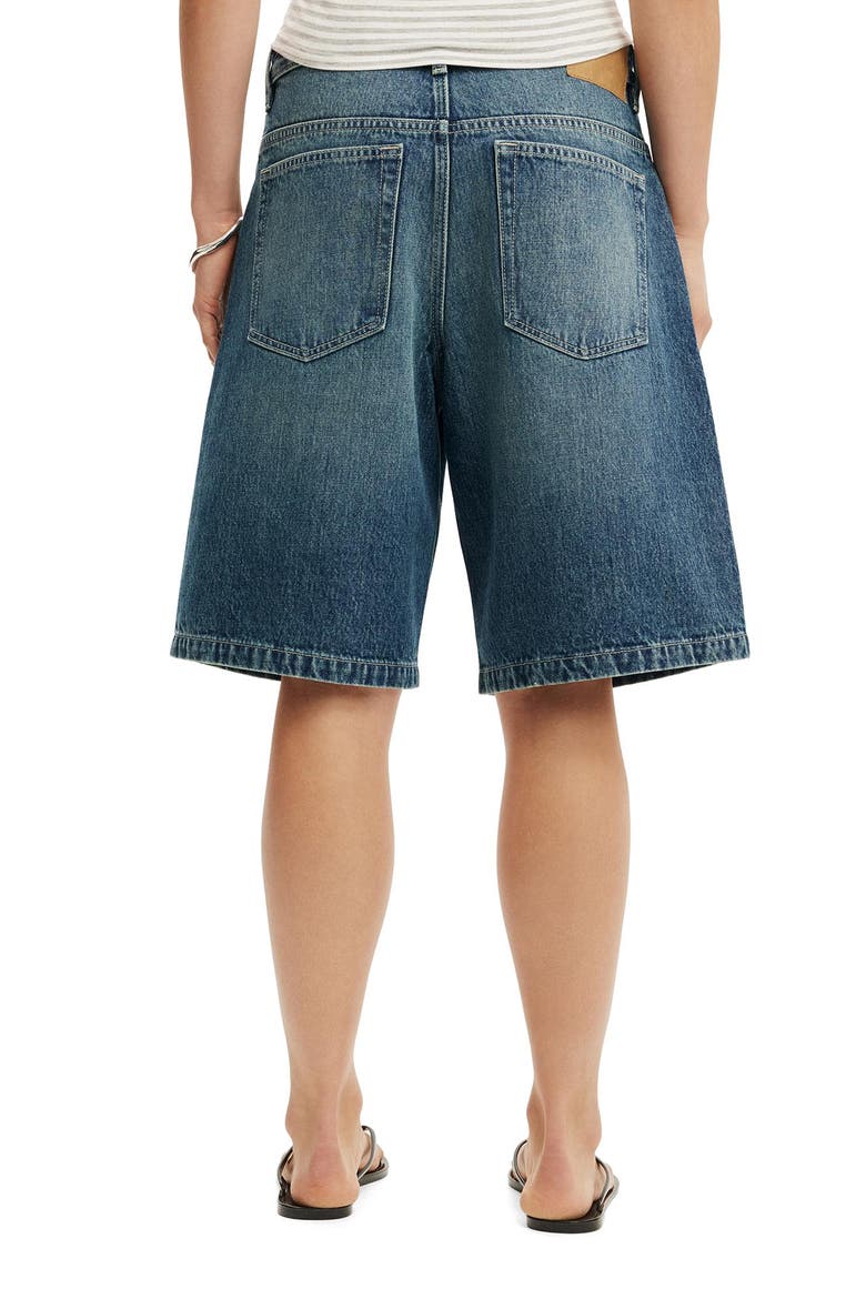 Men's Baggy Denim Short, Alternate, color, Affection Blue