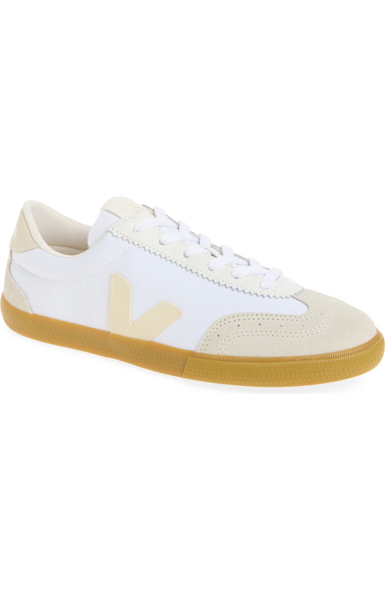 Veja Volley Canvas Sneaker, Main, color, White Pierre Natural