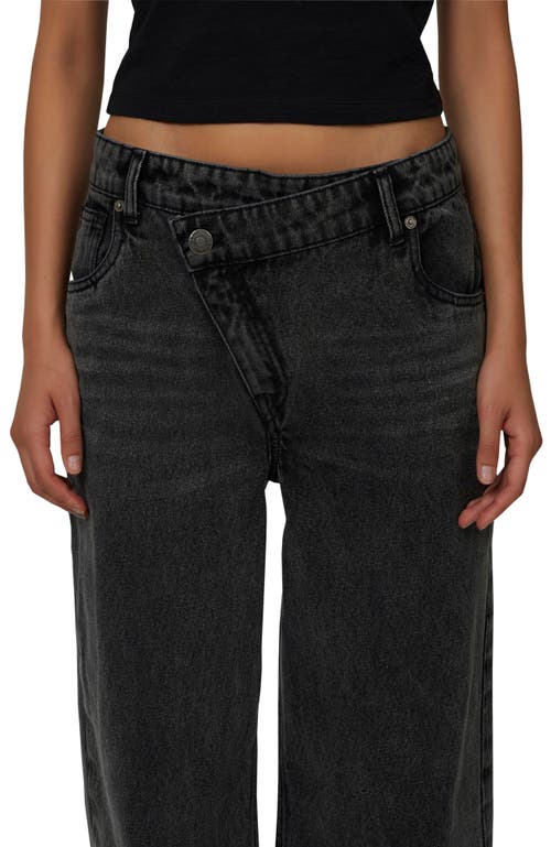 Good For Nothing Baggy Vintage Wash  Denim Jeans In Gray