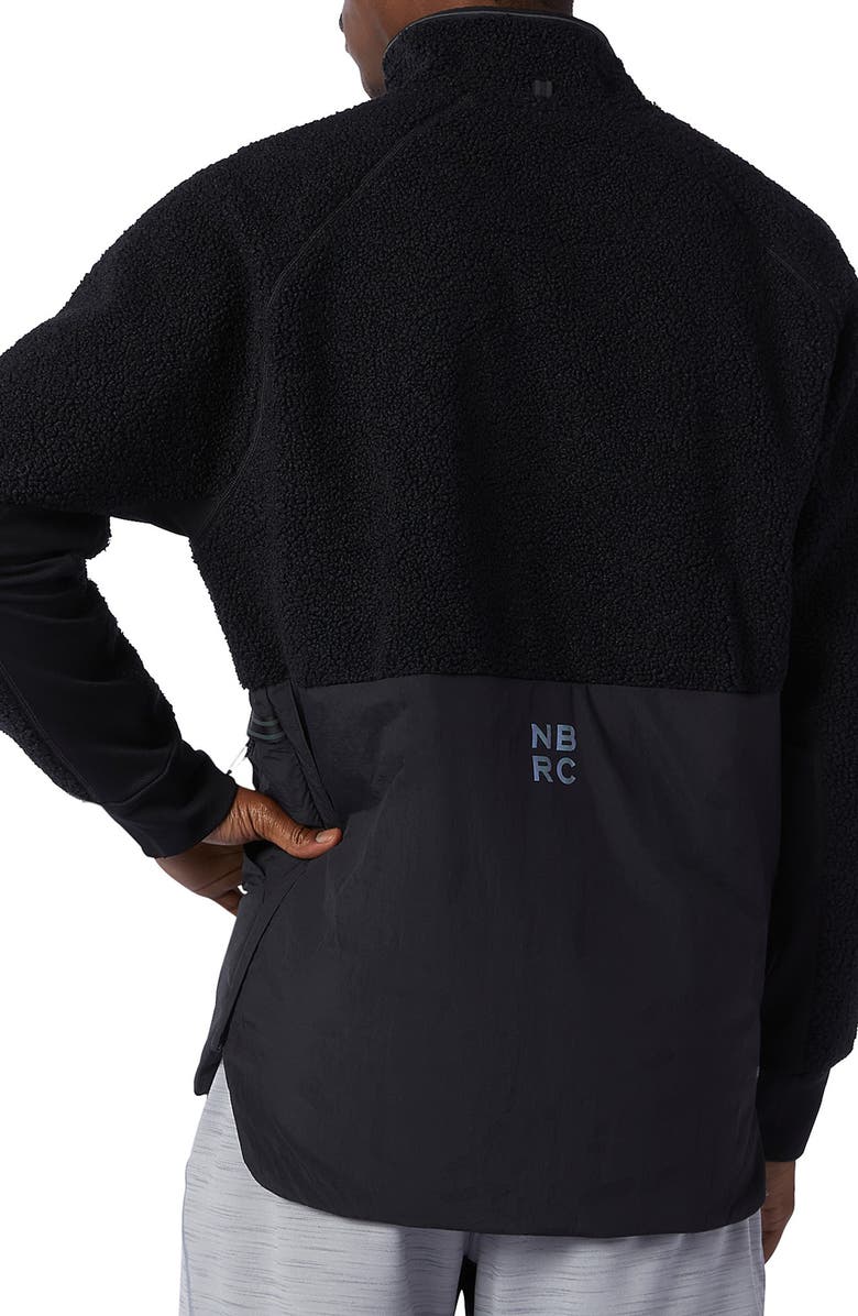 New Balance Q Speed Water Resistant Fleece Half Zip Sweatshirt, Alternate, color, 