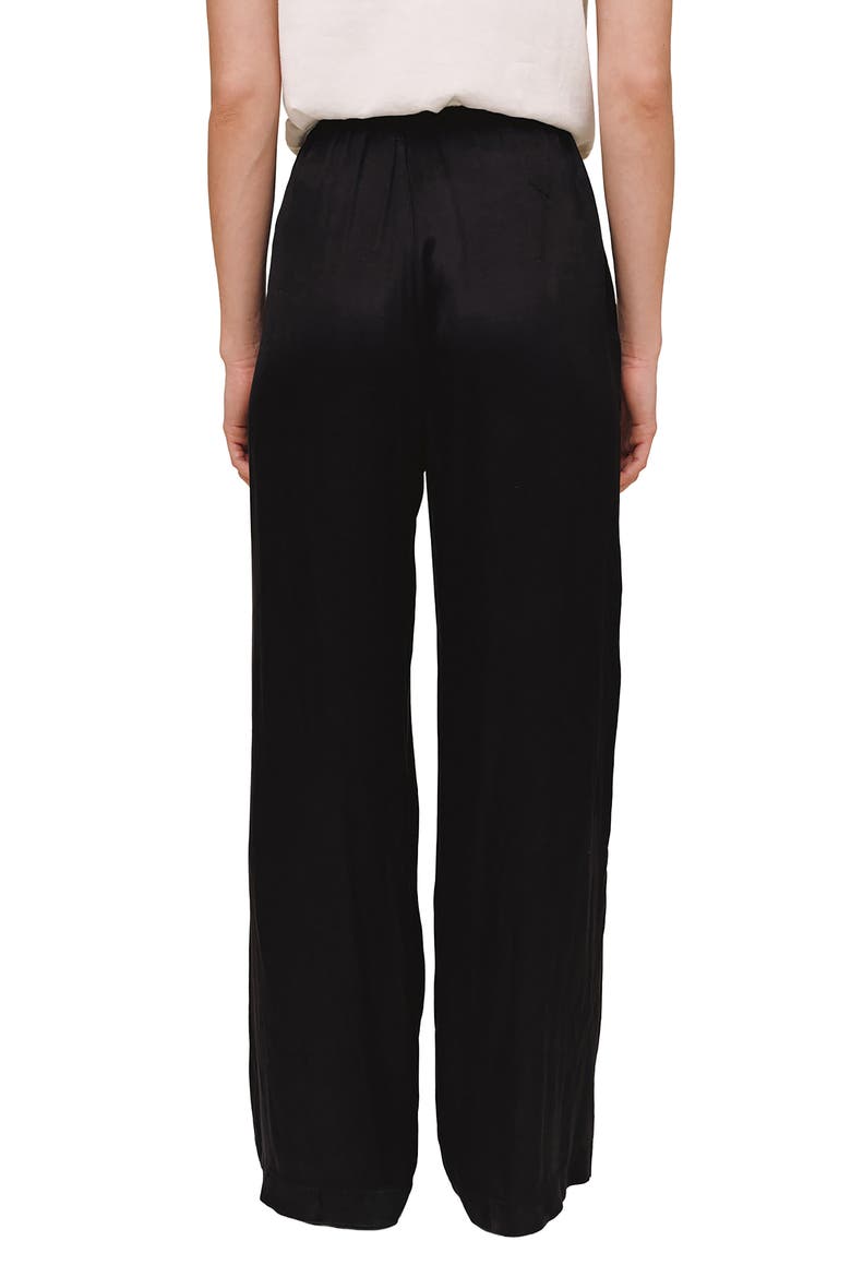 Wide Leg Pants, Alternate, color, BLACK