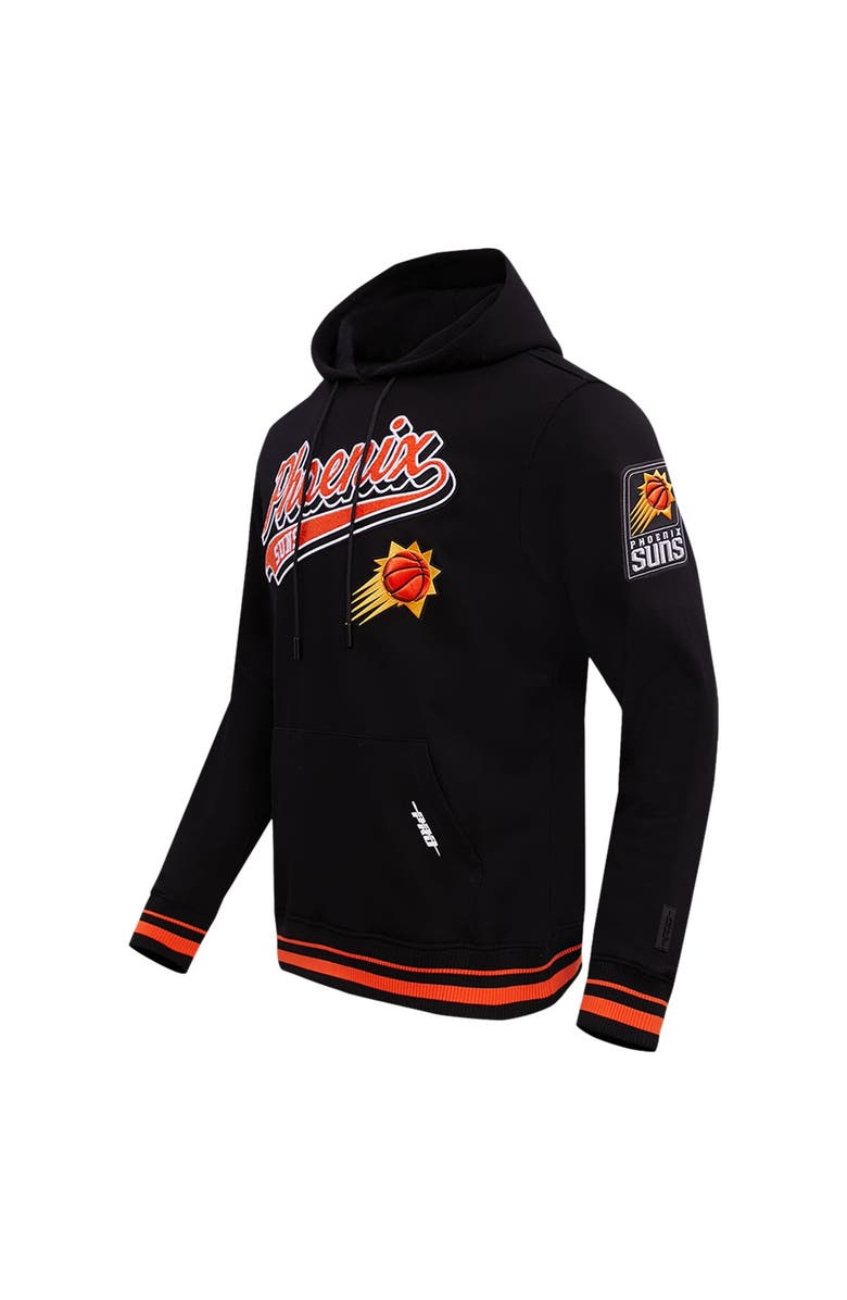 PRO STANDARD Men's Pro Standard Black Phoenix Suns Script Tail Pullover Hoodie, Alternate, color, Black