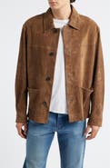 FRAME Suede Chore Coat