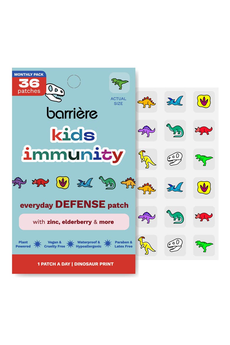 Kids' 36-Pack Immunity Patches, Main, color, MULTI