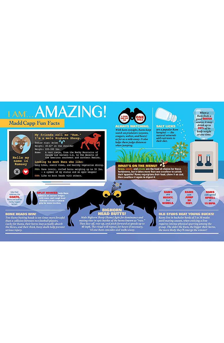 Madd Capp Ram 550 Piece Jigsaw Puzzle, Alternate, color, Multicolored