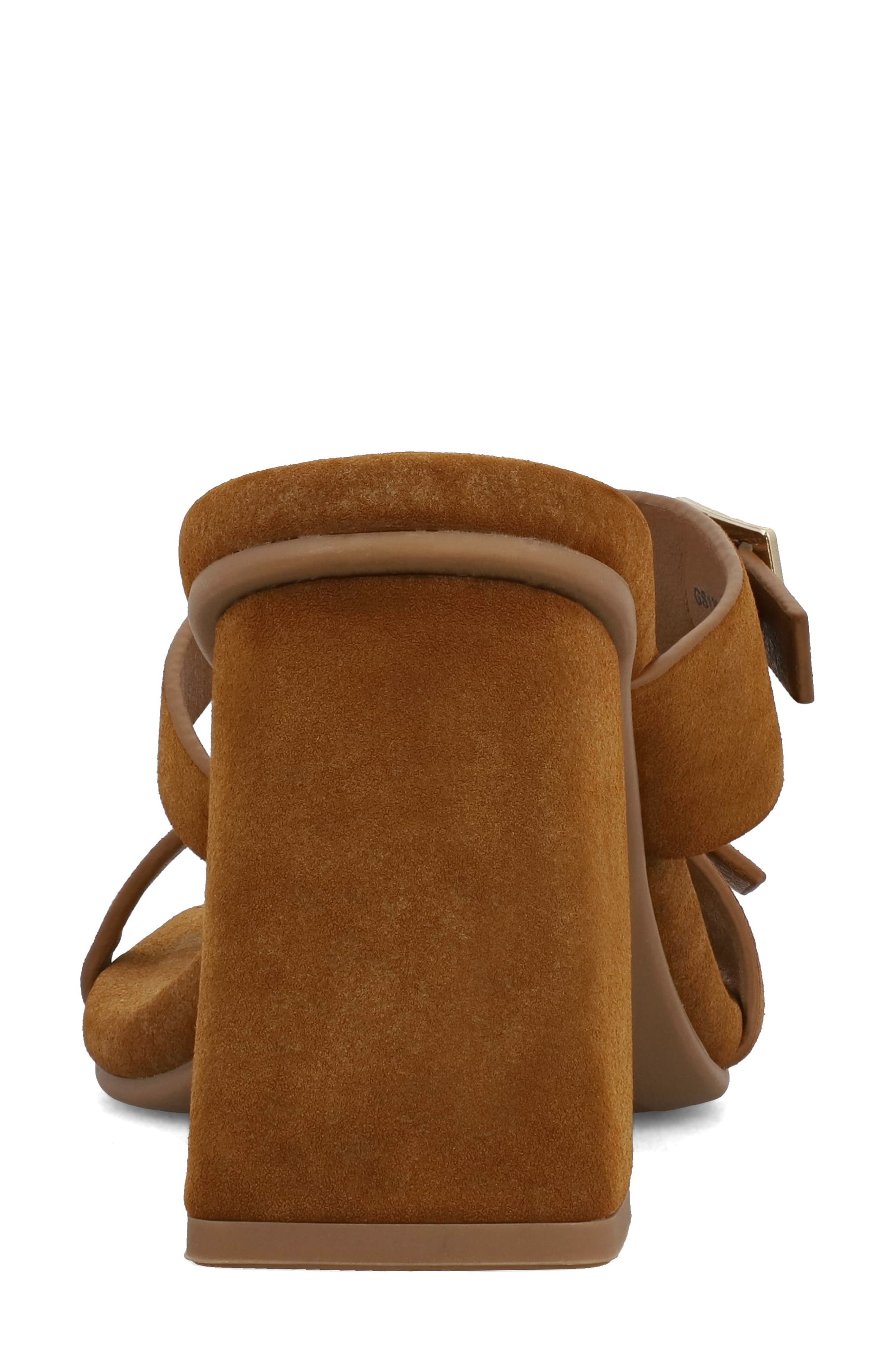 Rene Double Buckle Block Heel Sandal - image 4