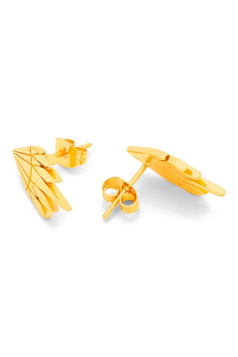 'Behati' Stud Earrings, Alternate, color, GOLD