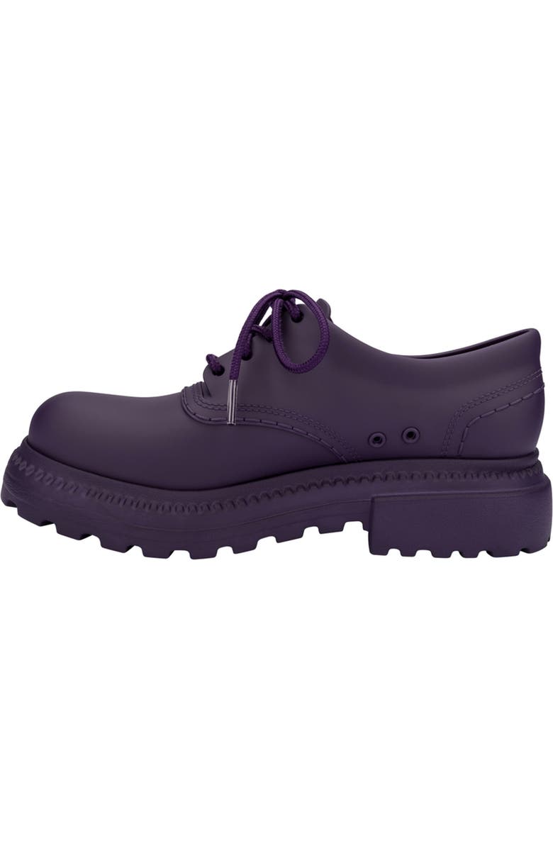 Melissa Ad Lugged Derby, Alternate, color, Matte Purple