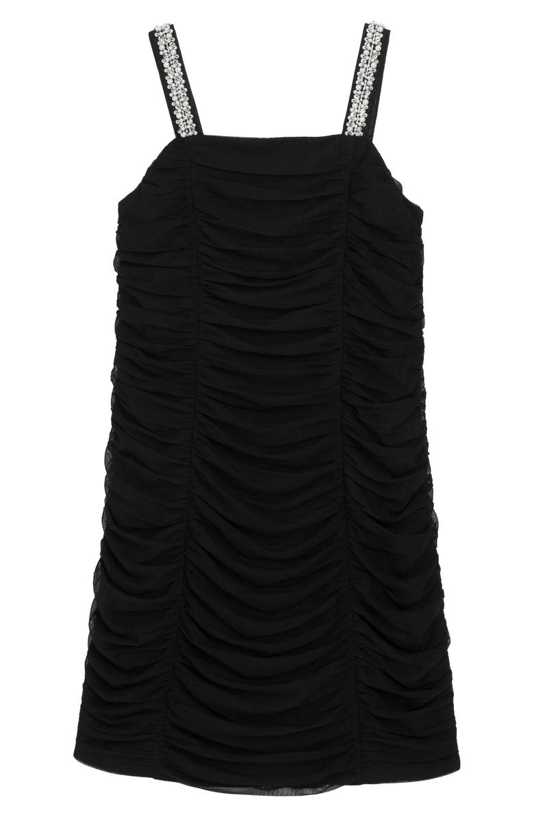 Speechless Kids' Embellished Body-Con Party Dress, Main, color, Black