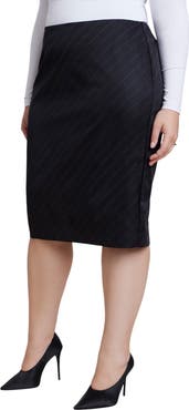 ELOQUII Knee Length Pencil Skirt