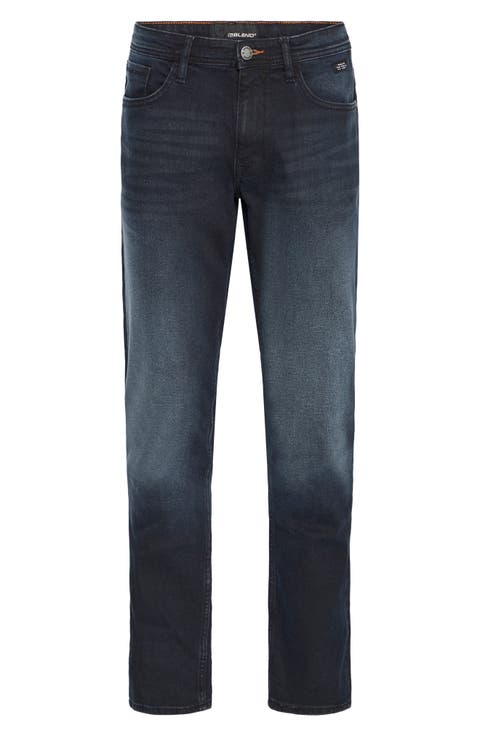 Slim Straight Leg Jeans