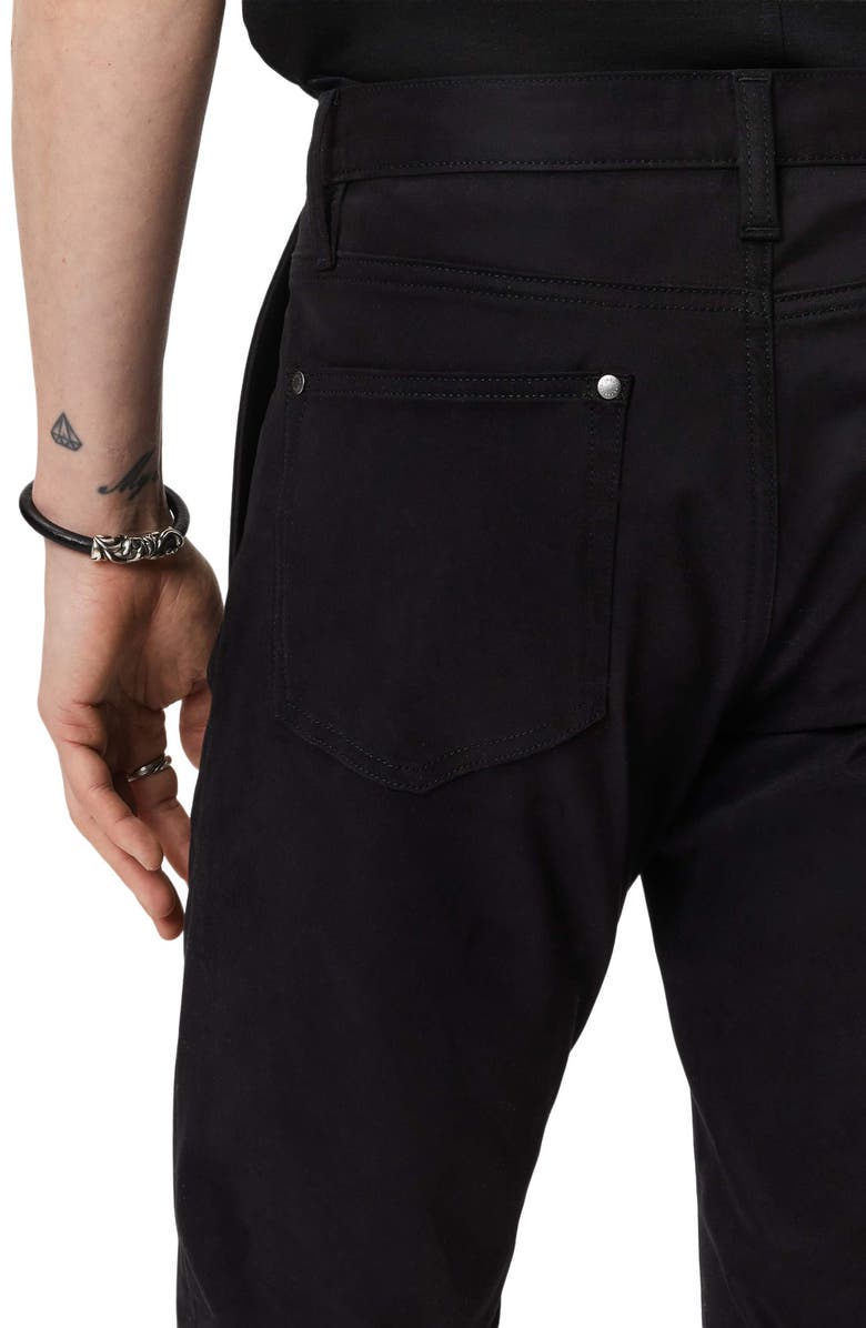 John Varvatos Motor City Slim Fit Jeans, Alternate, color, Black