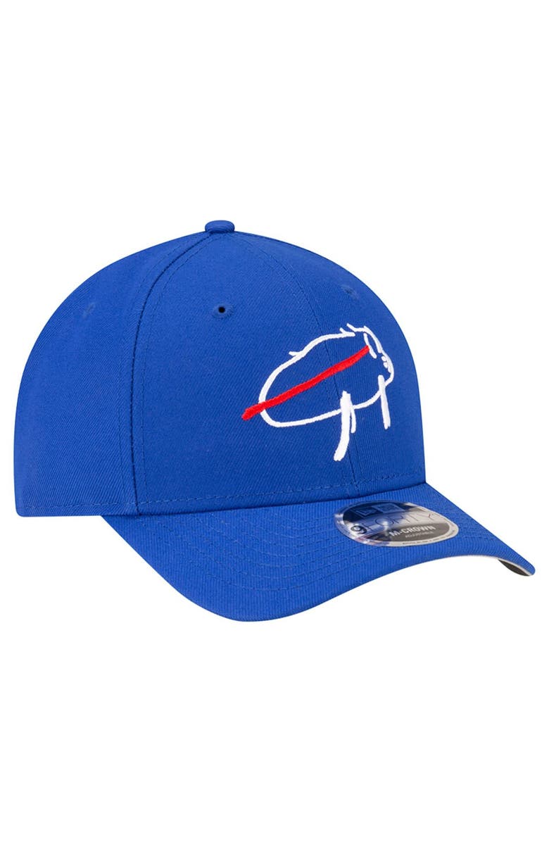 New Era Men
s New Era Josh Allen Royal Buffalo Bills Director of Billustration 9FORTY Adjustable Hat, Alternate, color, Royal