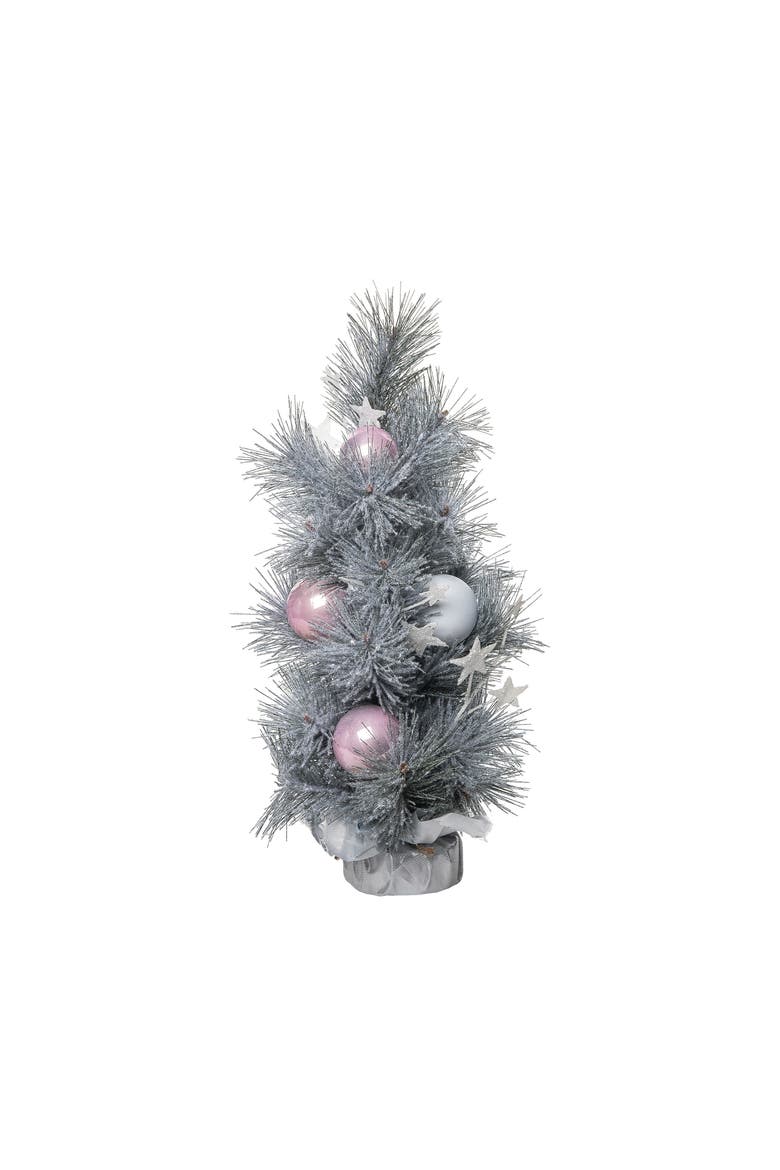 Artificial multicolored Christmas whimsical winter tree, Main, color, Multicolored
