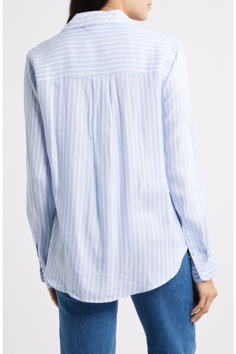 Haley Popover Shirt, Alternate, color, WHISPER LILAC