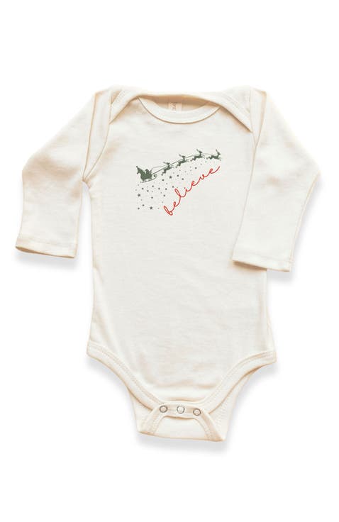Believe Organic Bodysuit Long Sleeve