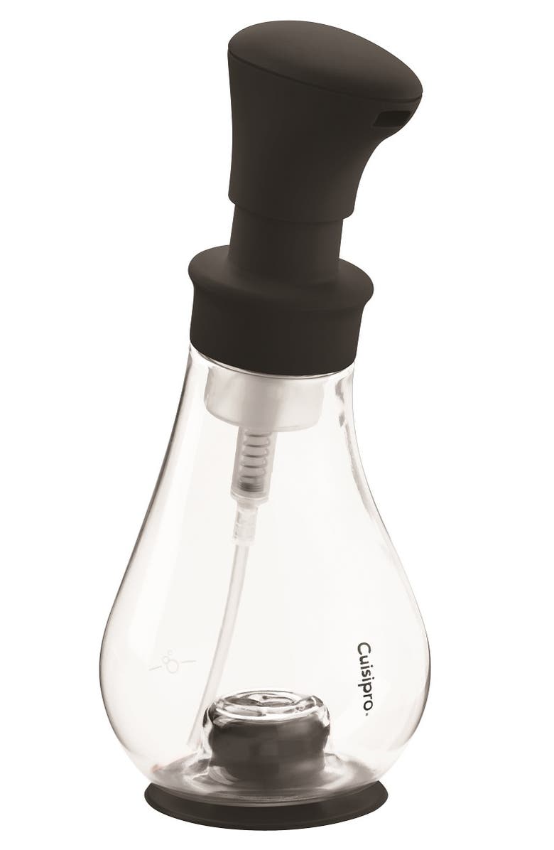 CUISIPRO Foam Pump Soap Dispenser, Main, color, Black