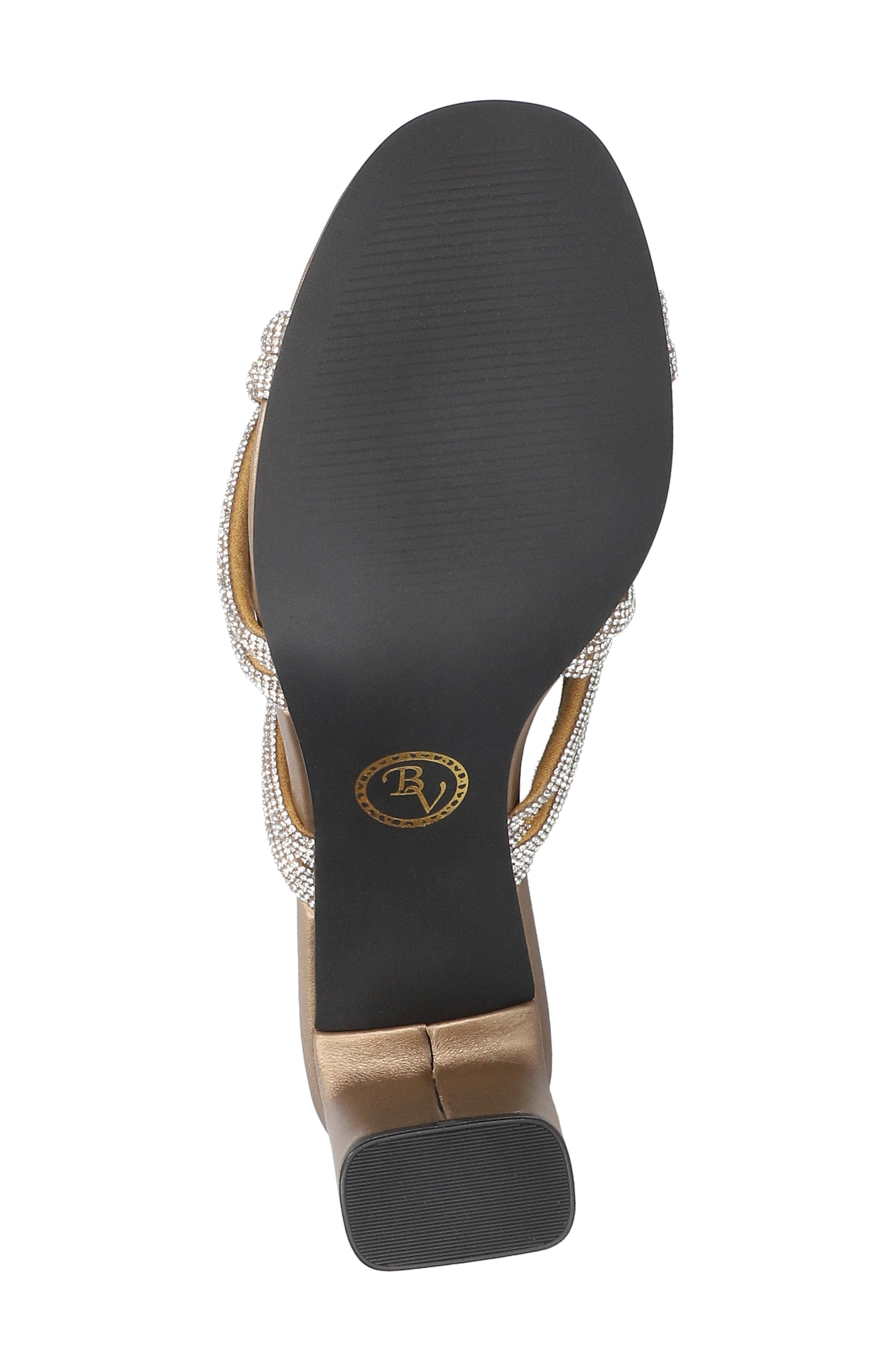 Carmen Crystal Sandal, Alternate, color, BRONZE SUEDE