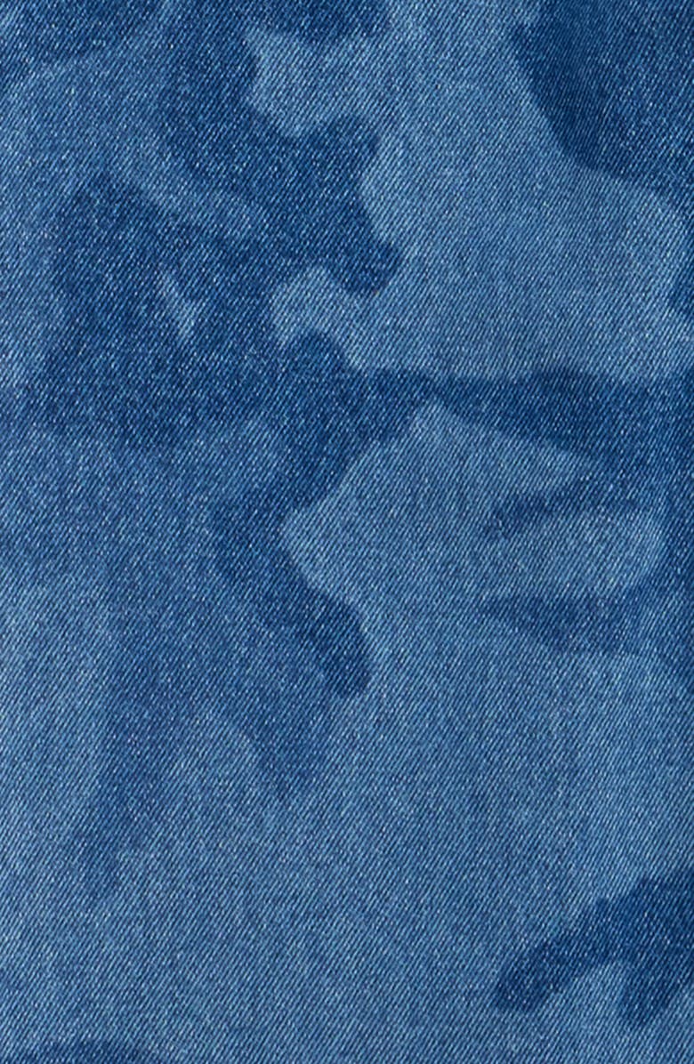 Vans Kids' Skate Check-5 Loose Camo Print Denim Jeans, Alternate, color, Stonewash Blue