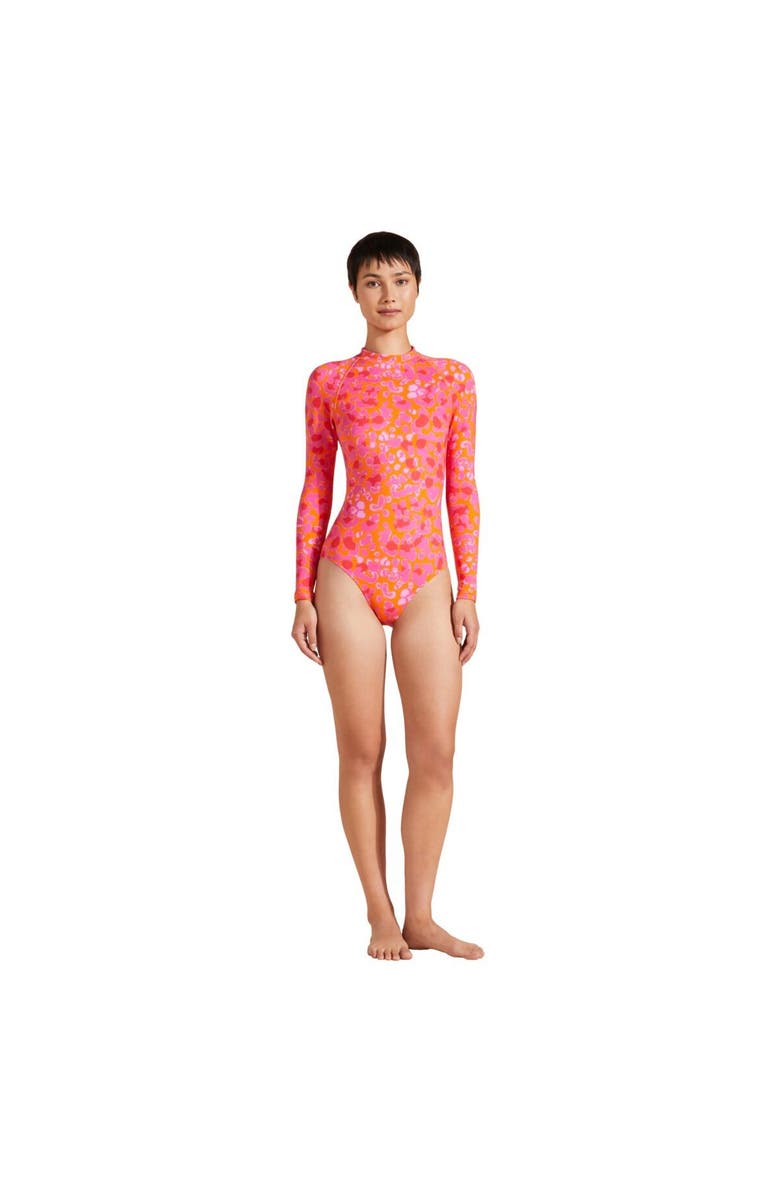 Vilebrequin Women's New Leopard One-Piece Rashguard, Alternate, color, 