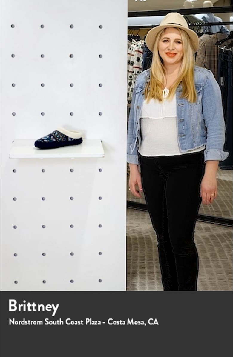 Fair Isle Hoodback Scuff Slipper, sales video thumbnail