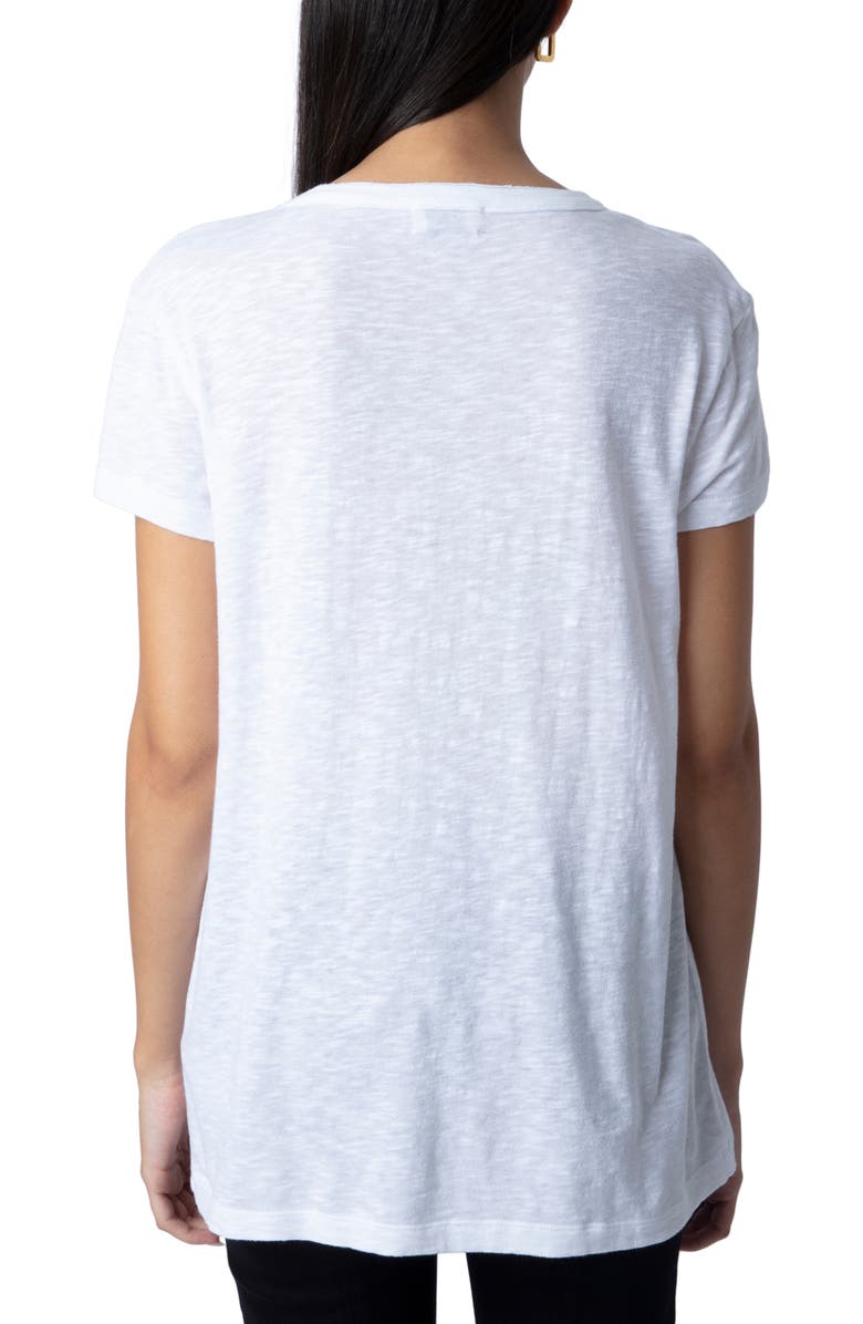 Zadig & Voltaire Je T'Aime Graphic T-Shirt, Alternate, color, 