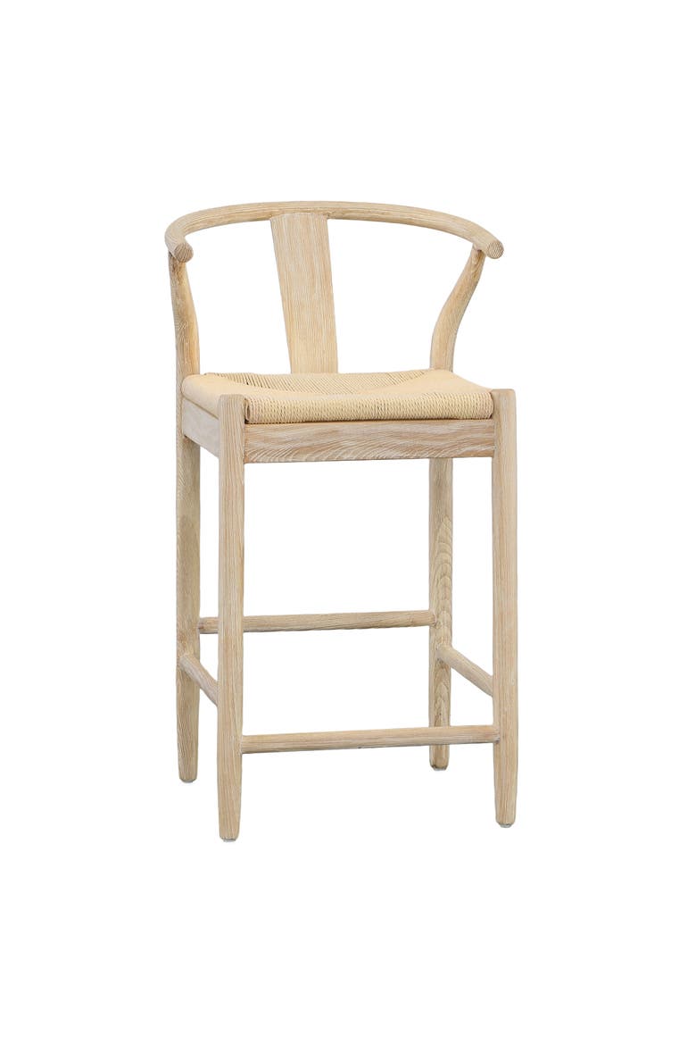Rami Danish Cord Counter Stool, Main, color, Natural